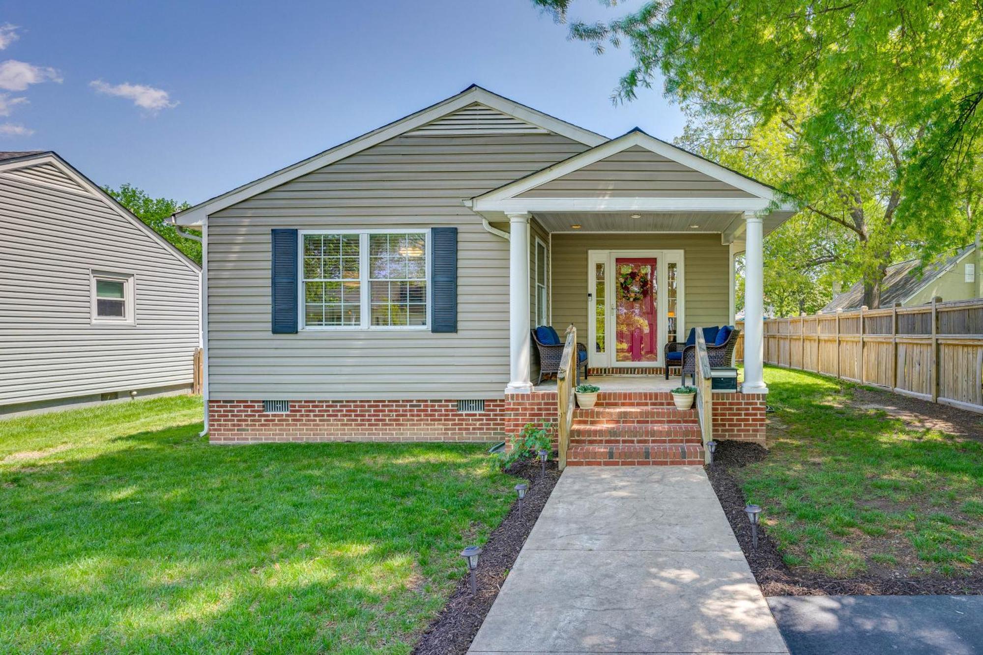 Cozy Richmond Retreat With Yard About 5 Mi To Dtwn! Exterior foto